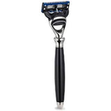 The Art of Shaving Fusion Classic Razor, Nickel and Black