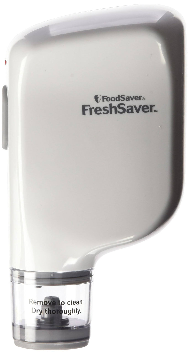 FreshSaver Handheld Vacuum Sealer in White