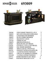 Howard Miller Tivon Wine-cabinets II, Burnished Black
