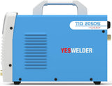Tools AND Home Improvement YESWELDER TIG-205DS HF TIG/Stick/Arc TIG Welder,205 Amp 110 & 220V Dual Voltage TIG Welding Machine with Foot Pedal