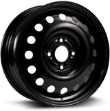 RTX, Steel Rim, New Aftermarket Wheel, 15X6, 4X108, 63.5, 48, black finish X40831