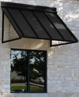 Awntech H23-US-7COP 7 ft. Houstonian Metal Standing Seam Awning Copper – 92 x 24 x 36 in.