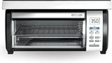 BLACK+DECKER Spacemaker Under-Counter Toaster Oven, Black/Stainless Steel, TROS1000D